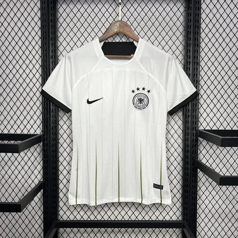 Deutschland 2024-25 EM Weißes Sondereditionstrikot Fan-Version