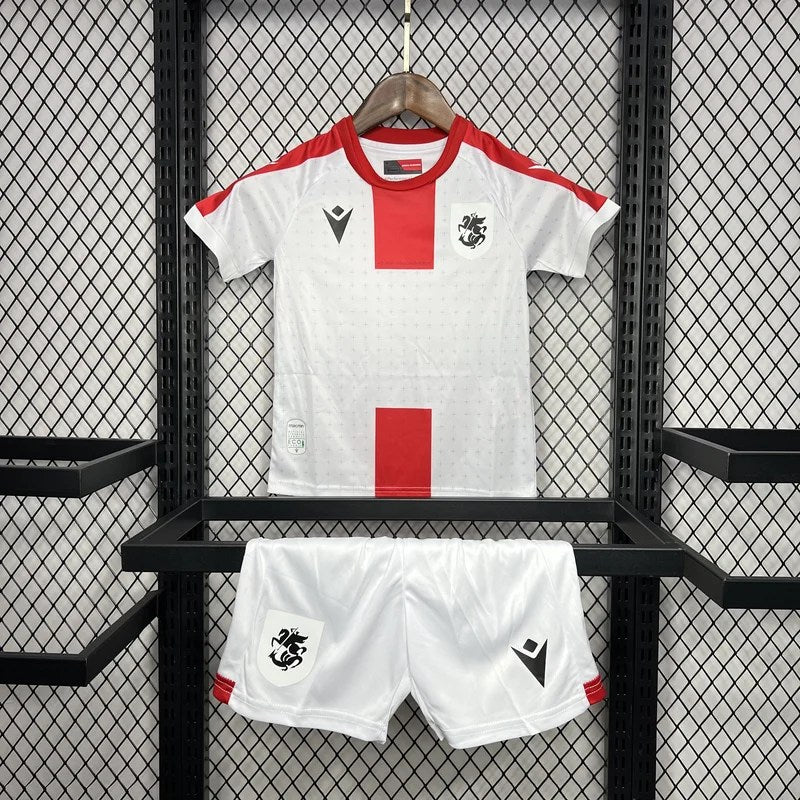 Georgien 2024-25 EM Heimtrikot für Kinder