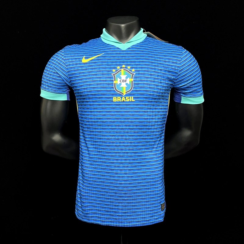 Brasilien 2024-25 Auswärtstrikot Spielerversion