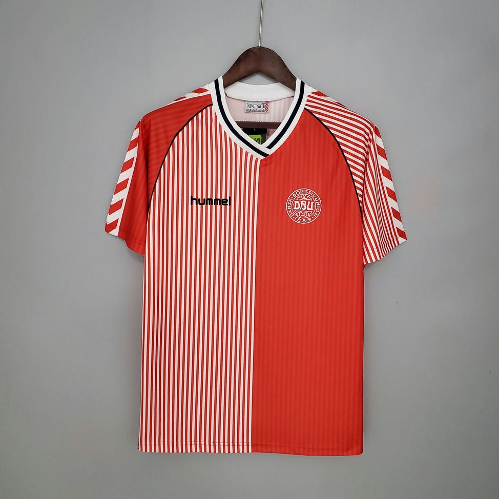 Dänemark 1986-87 Retro-Heimtrikot
