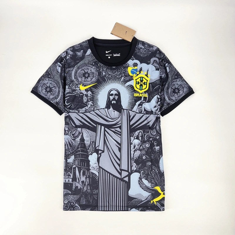 Brasilien 2024-25 Jesus Sonderedition Trikot Fan-Version