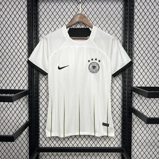 Deutschland 2024-25 EM Weißes Sondereditionstrikot Fan-Version