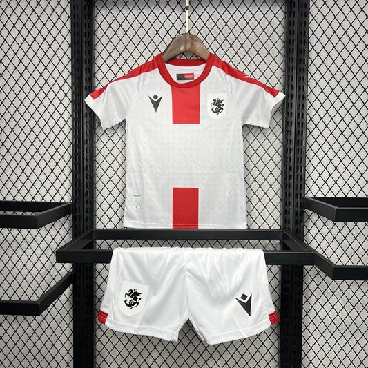 Georgien 2024-25 EM Heimtrikot für Kinder