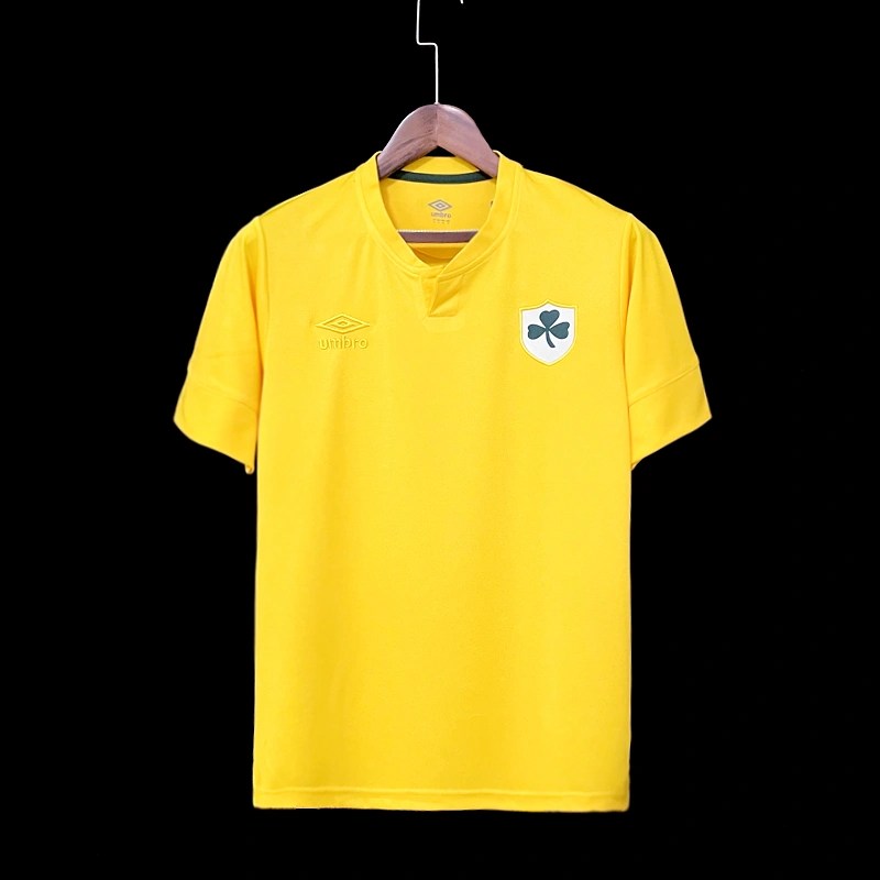 Irland 100. Jubiläumsausgabe, gelbes Retro-Trikot