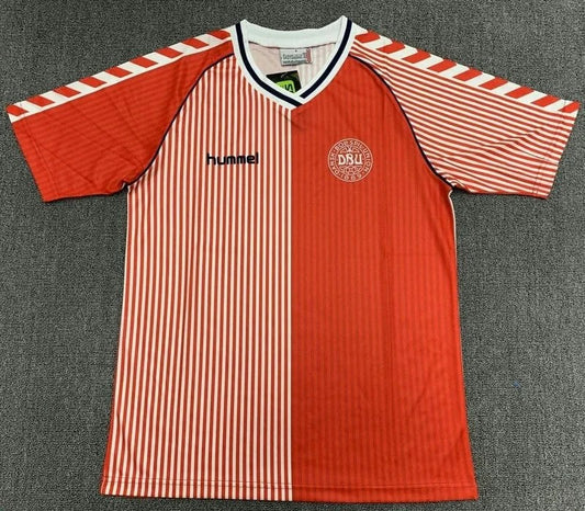 Dänemark 1986-87 Auswärts-Retrotrikot