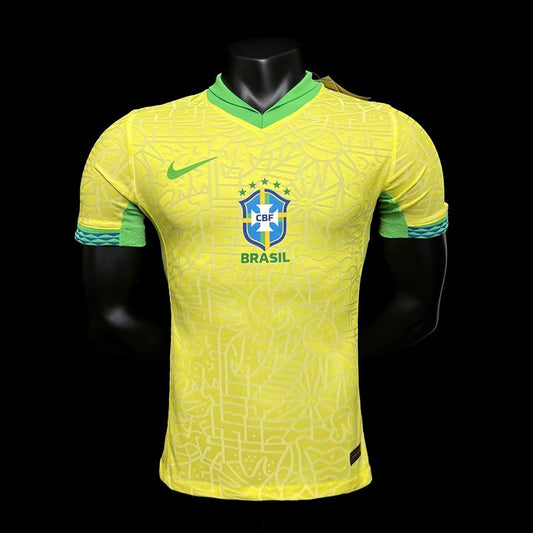 Brasilien 2024-25 Heimtrikot Spielerversion