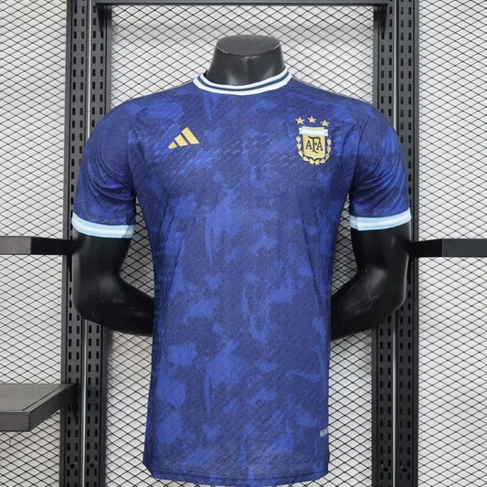 Argentinien 2024-25 Classic Blue Special Edition Trikot Spielerversion