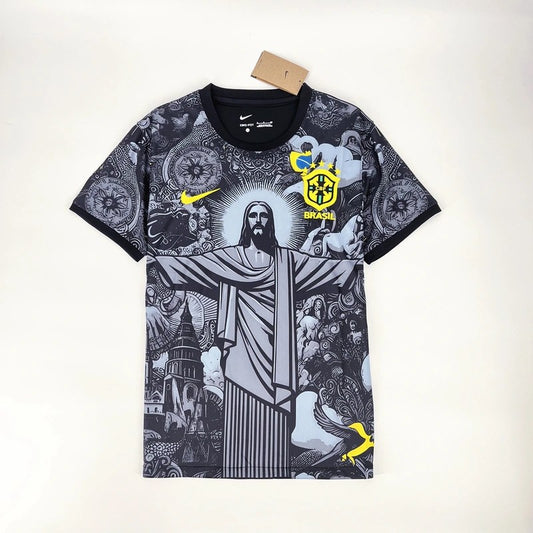 Brasilien 2024-25 Jesus Sonderedition Trikot Fan-Version