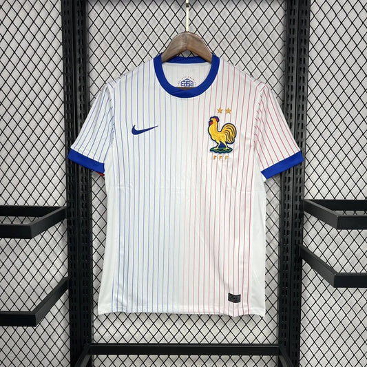 Frankreich 2024-25 EM Auswärtstrikot Fan-Version